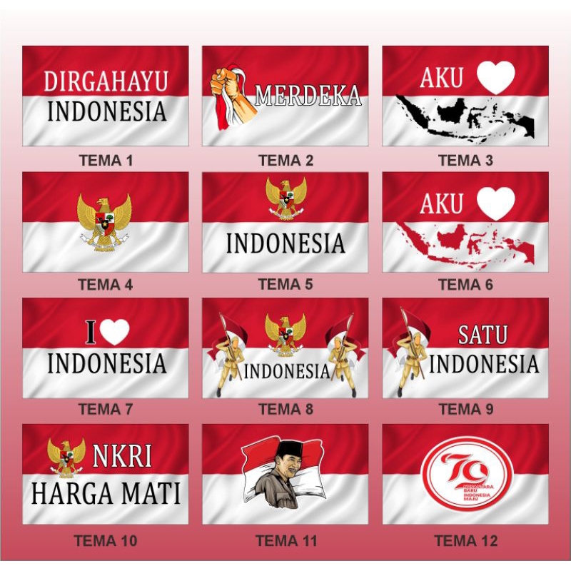 

STIKER BENDERA