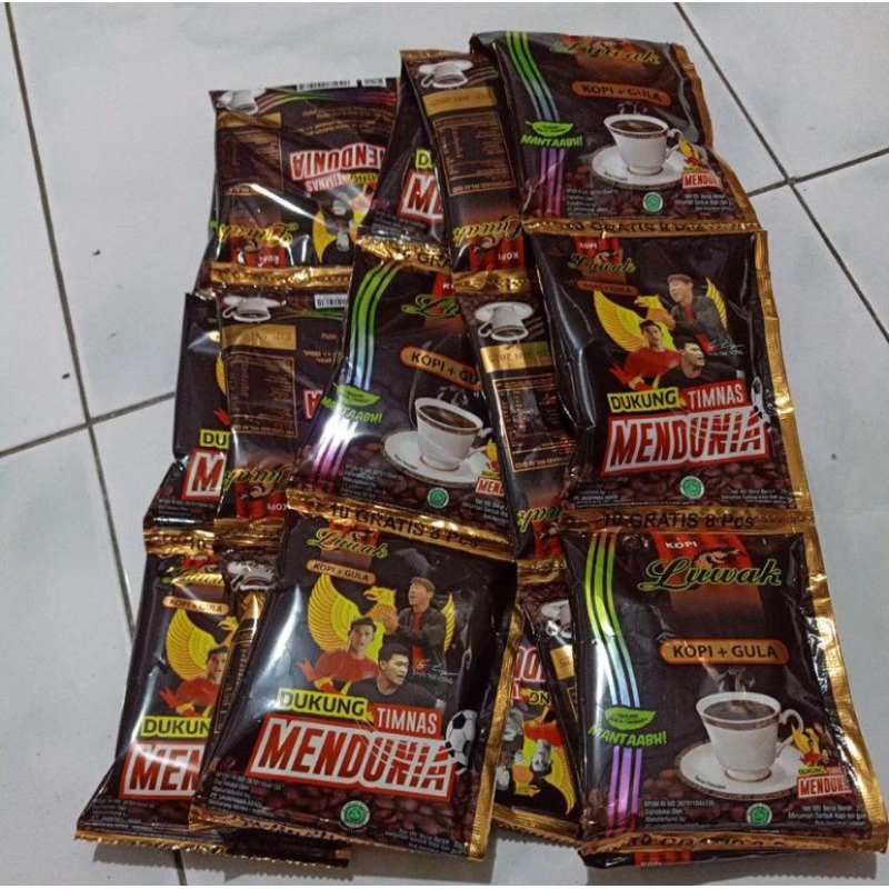 

Luwak Hitam + Gula Renceng 25 gram
