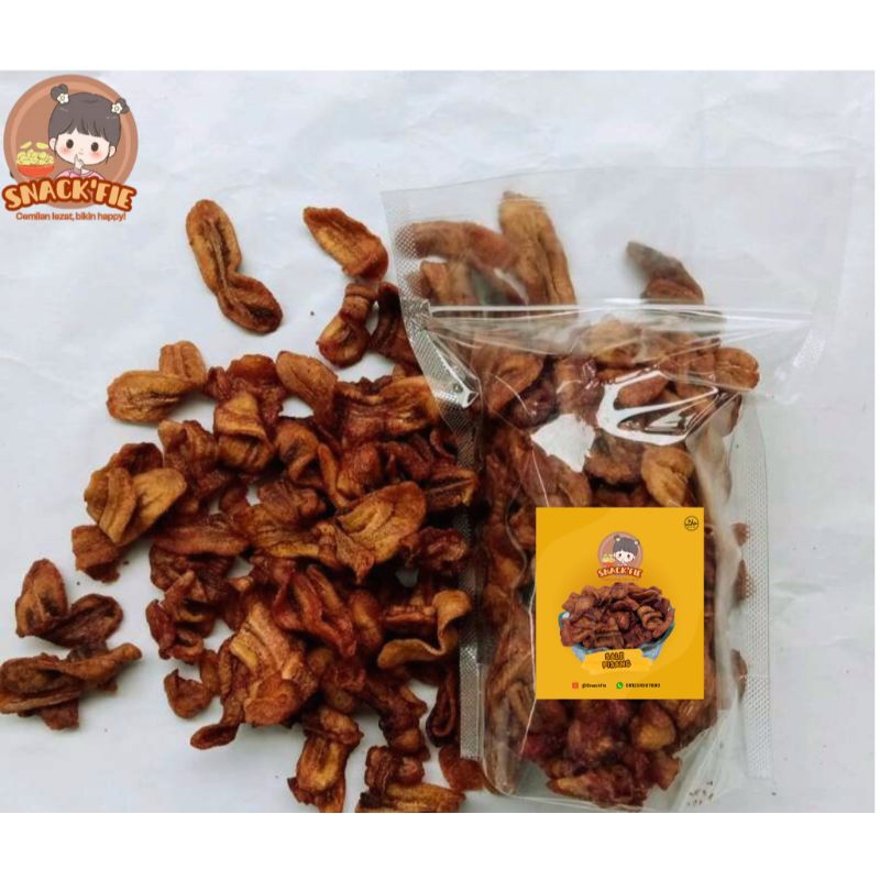 

Keripik Sale Pisang Kering Manis/Sale Pisang/Cemilan Sale Pisang