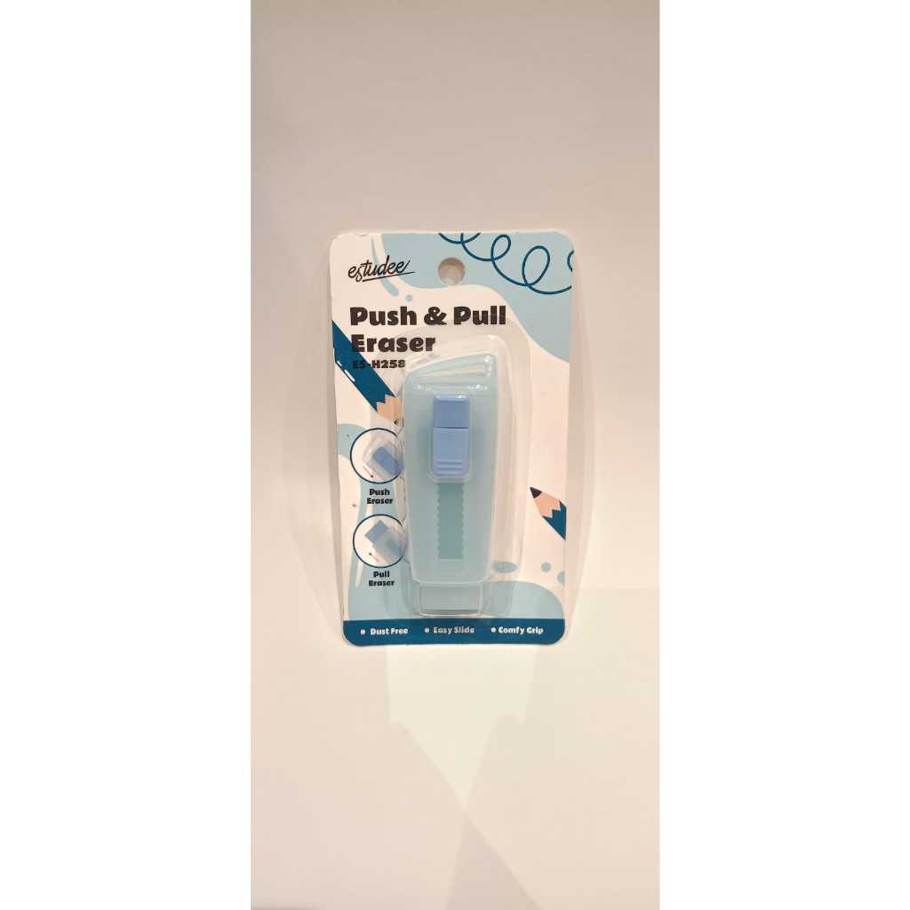 

ESTUDEE PUSH AND PULL ERASER ES-H2 58 BLUE - GRAMEDIA BSD CITY