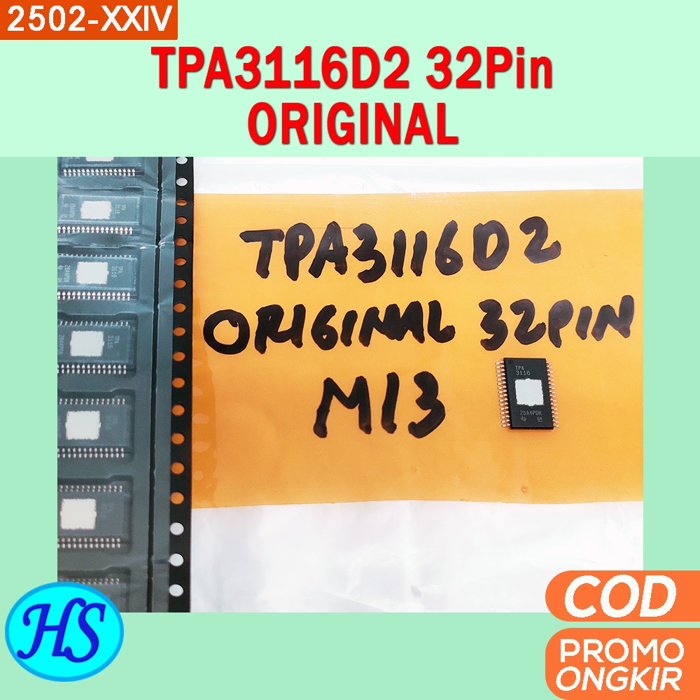 IC TPA3116 TPA 3116 TPA3116D2 AMPLIFIER