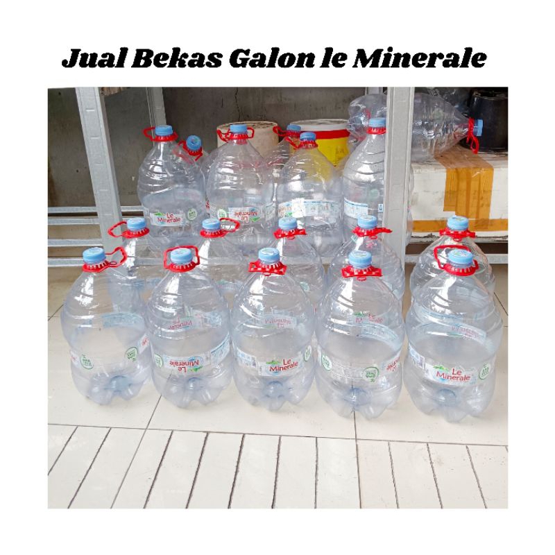 Bekas Galon Le Minerale Bisa JadiKan Pot Tanaman Dan Lain-lain