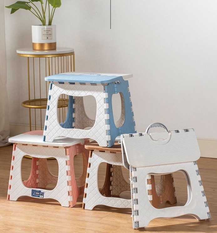 BIG SALE KURSI JONGKOK PLASTIK LIPAT ANAK BANGKU PLASTIK JONGKOK LIPAT PREMIUM  MEDPINK