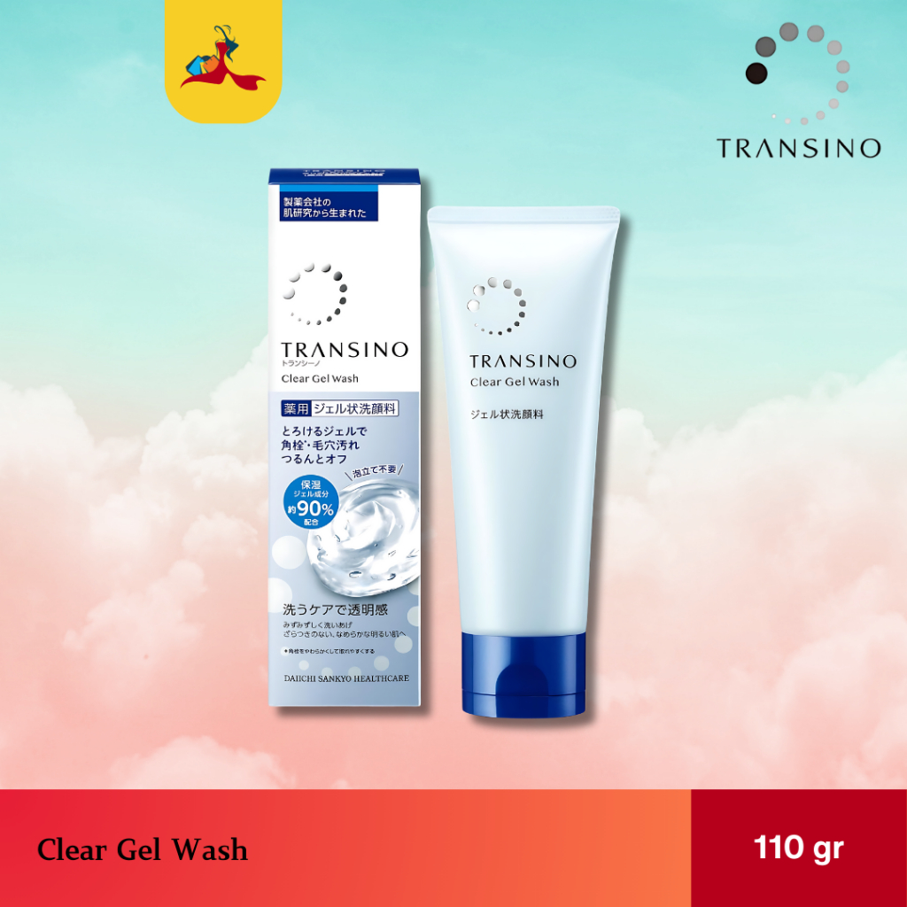 Transino | Clear Gel Wash Original Jepang