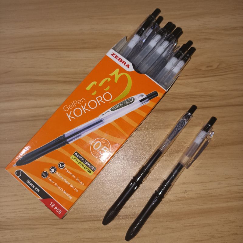 

Gelpen Kokoro Body Hitam & Warna | 1 pack isi 12 pcs