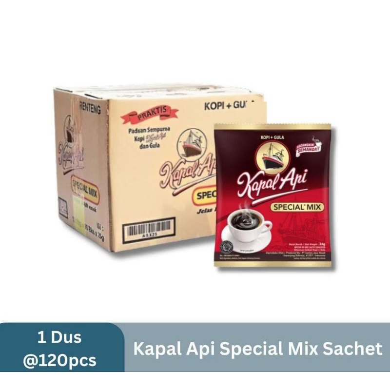 

Kapal api special mix sachet - 1Dus @120pcs