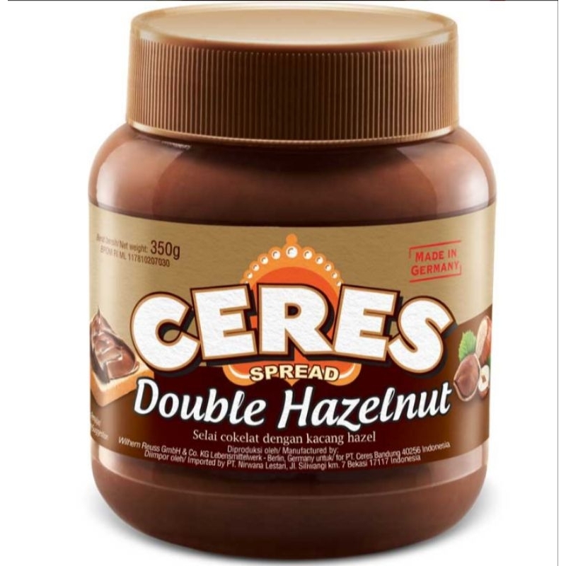 

CERES Spread Selai Choco Double Hazelnut 350 g