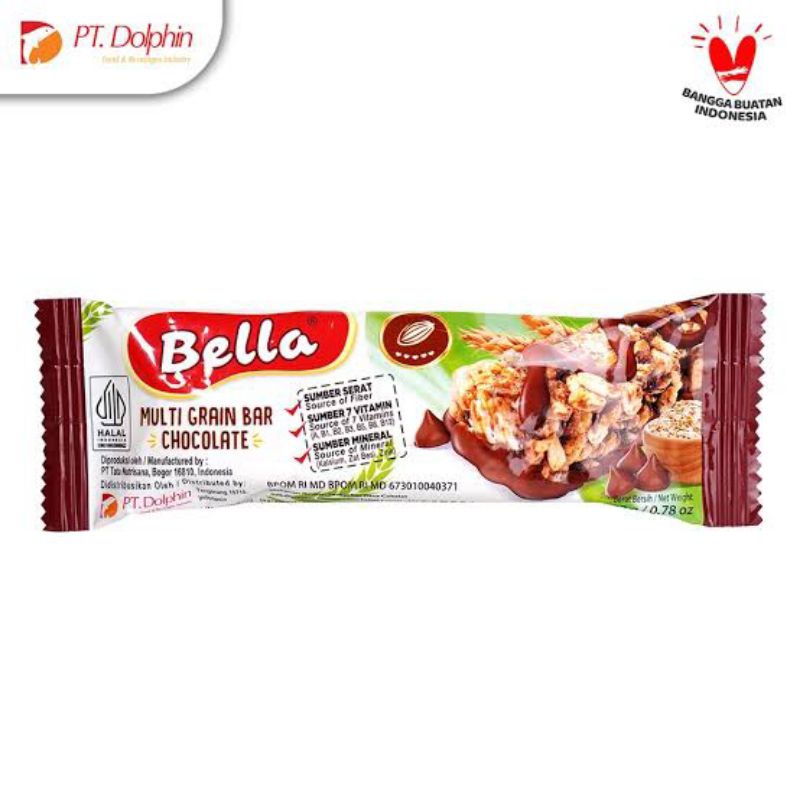 

bella chocolate multi grain sereal bar