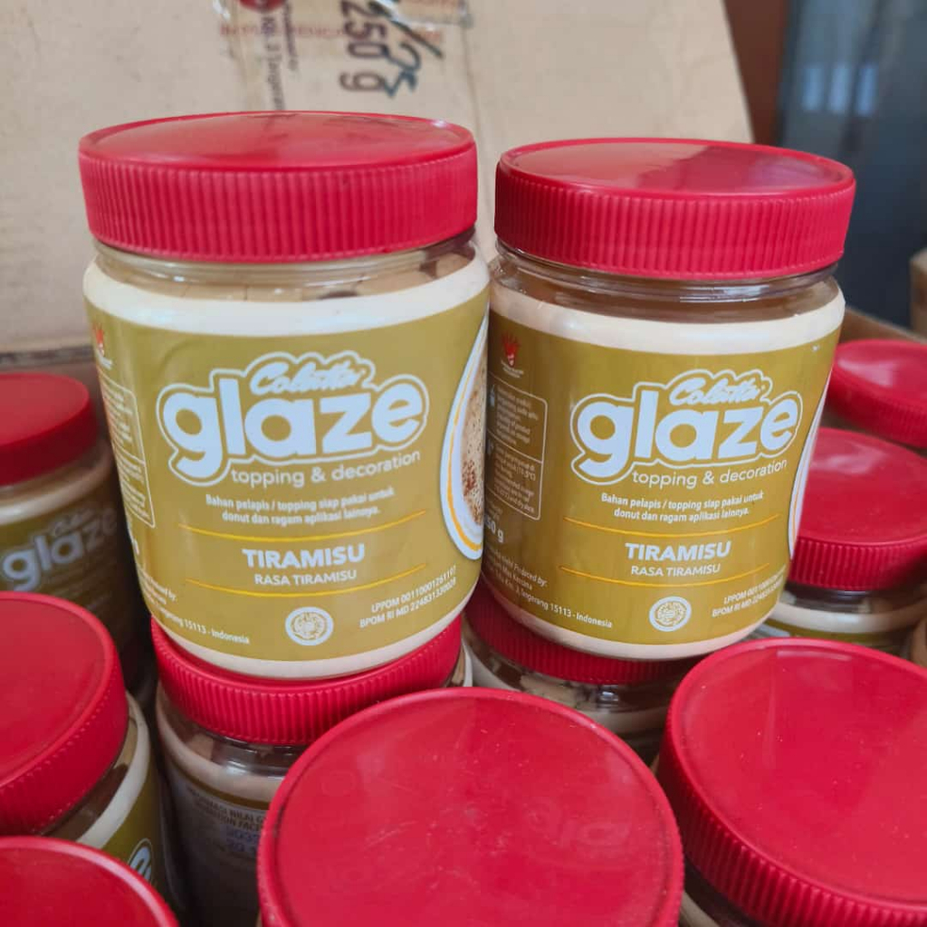 

Colatta Glaze Topping & Decoration Rasa Tiramisu Selai Topping 250g