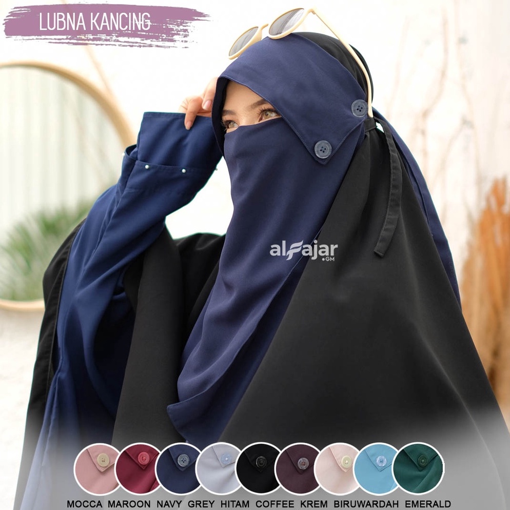 Fresh CADAR PONI KANCING Lubna Ceruty 2 Layer by Alfajar