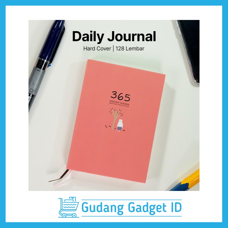 

Notebook Diary Book Buku Diary 365 Hari Journal Book Hard Cover 128 Lembar - DDT-4083 - I9VDWA7M