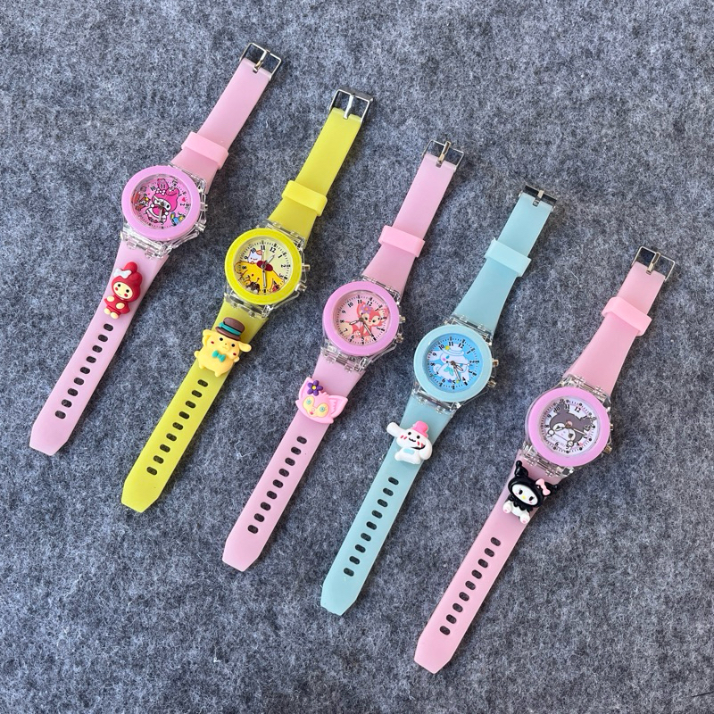 Jam tangan anak Lampu