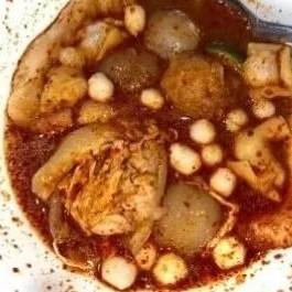 

Boci Ayam Suwir Super Pedas Warung Devina