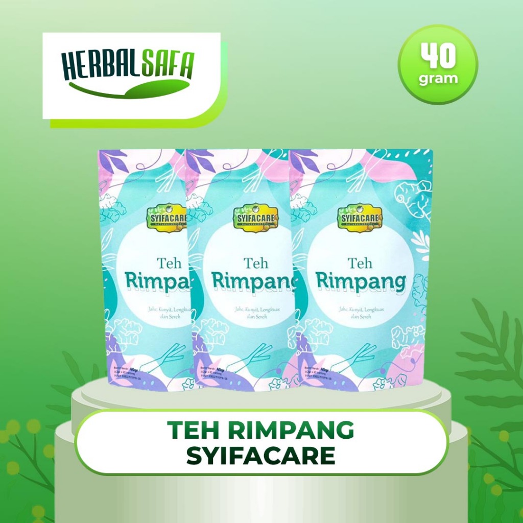 

Teh Rimpang Isi 20 Kantong | SYIFACARE | 3 pcs