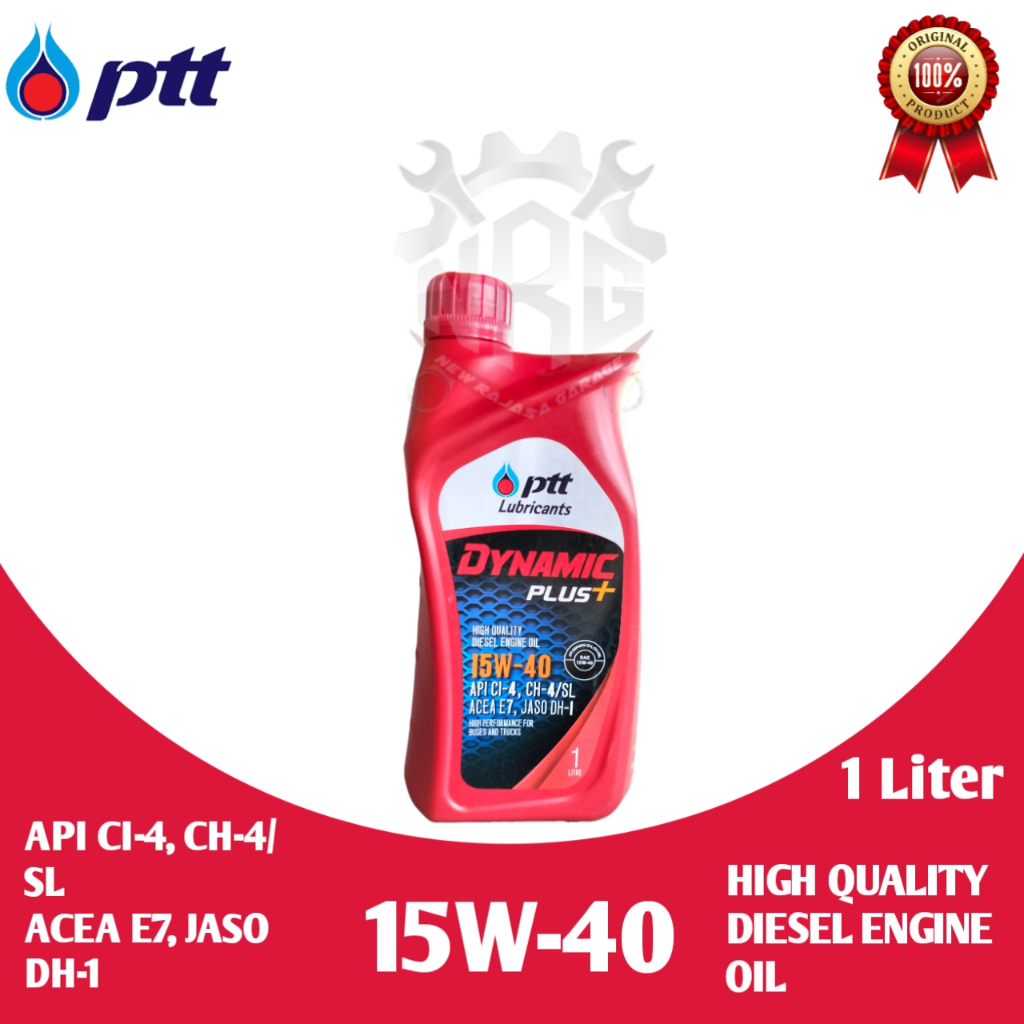 PTT Dynamic Plus SAE 15W-40 - Oli mesin mobil Diesel