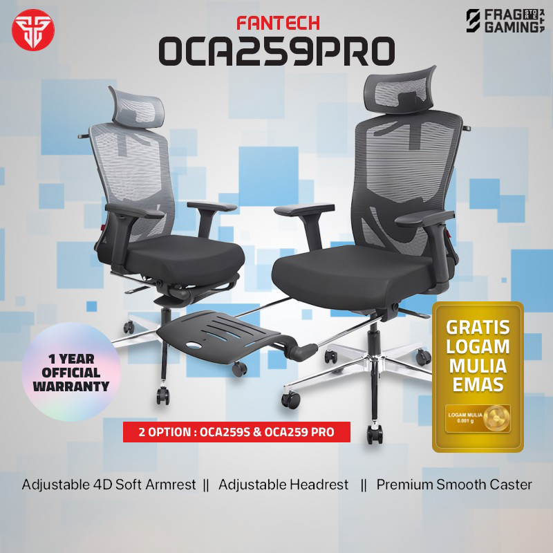 Fantech OCA259 PRO OC-A259 Premium Office Chair Kursi Kantor OCA259PRO