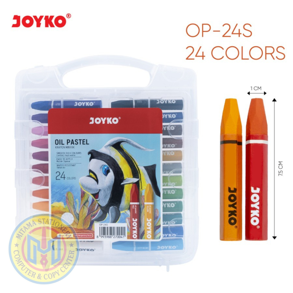 

JOYKO Oil Pastel 24 Colors