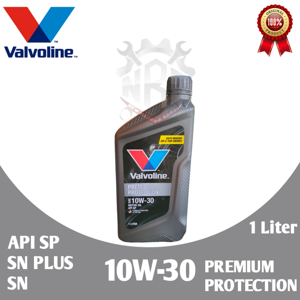 VALVOLINE PREMIUM PROTECTION 10W-30 - Bensin Oil (liter)