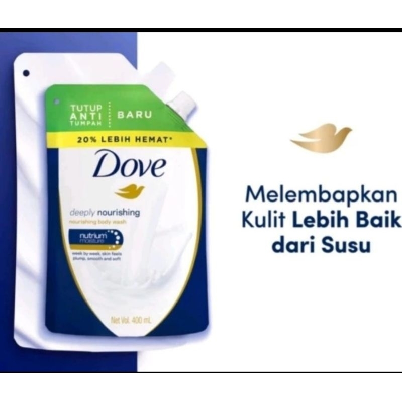 Sabun Cair Dove/Sabun Mandi Dove 400 ml