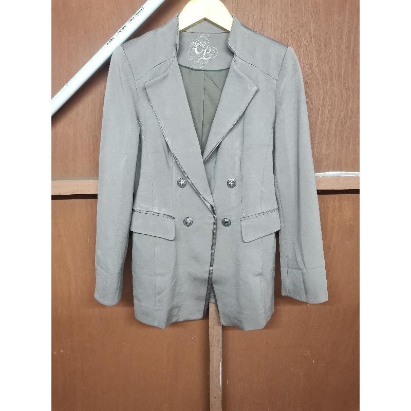 Blazer Olivia Lauren kancing balmain