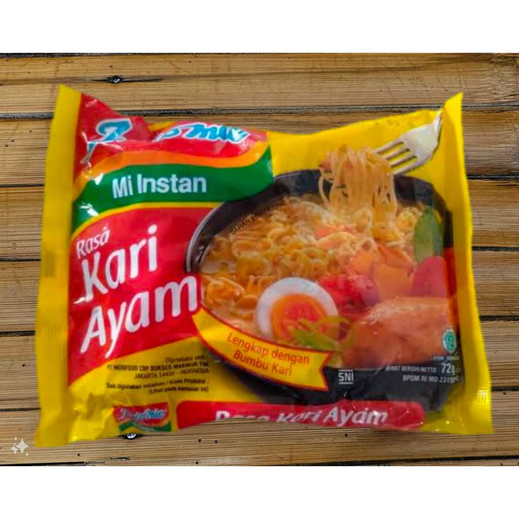 

Indomie Kari Ayam Mie Instant