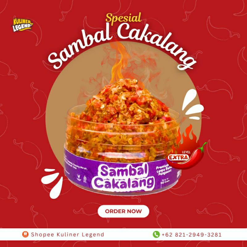

Sambal Cakalang Legend Premium 150gr
