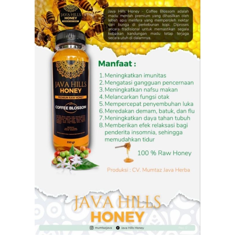 

Madu coffee blossom java hills honey
