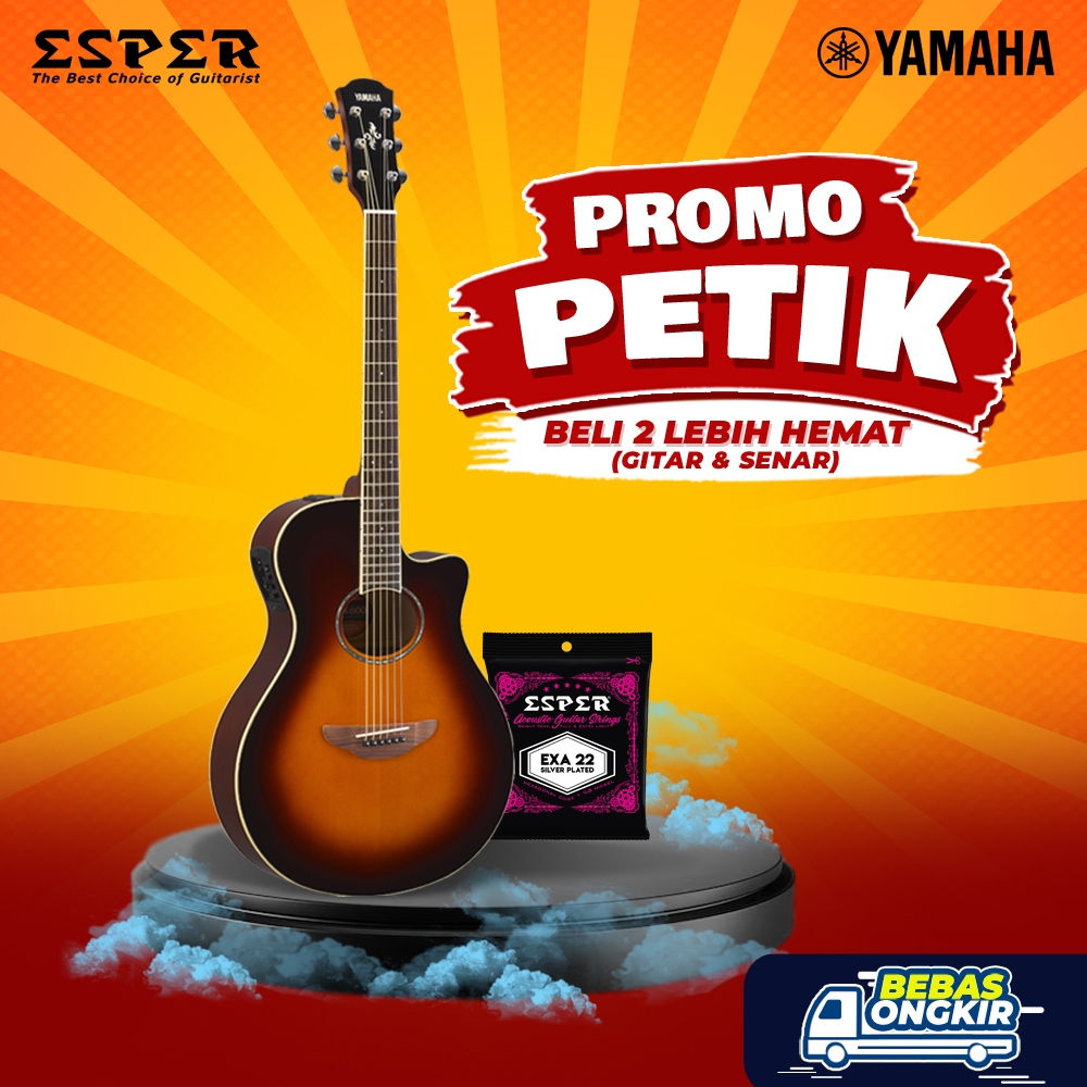 YAMAHA APX600 OLD VIOLIN SUNBURST