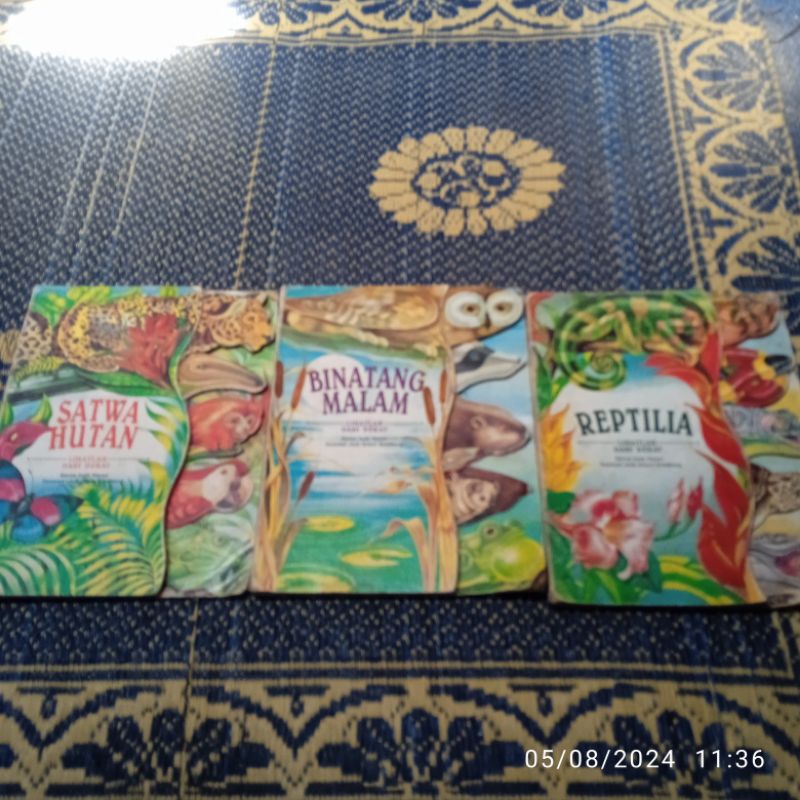 buku pengetahuan anak mengenai hewan, hardcover