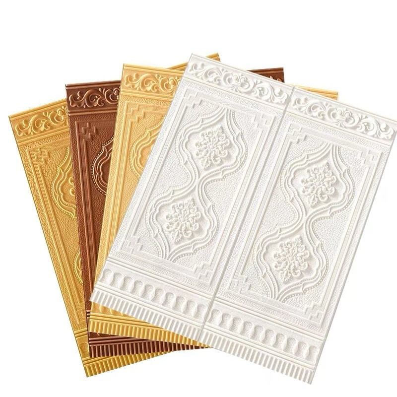 BISA COD KESELURUH WILAYAH WALLPAPER FOAM 3D MOTIF PINTU JATI WALLPAPER FOAM DINDING WALLPAPER FOAM