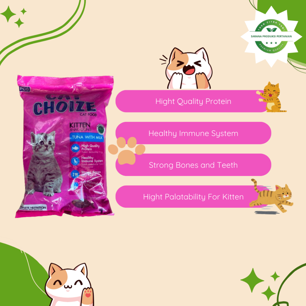 CAT CHOIZE KITTEN-CHOIZE ADULT