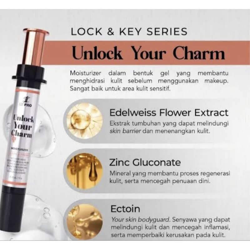 Lt pro unlock your charm pelembab wajah sebelum makeup yang tahan lama new produk pelembab para MUA 