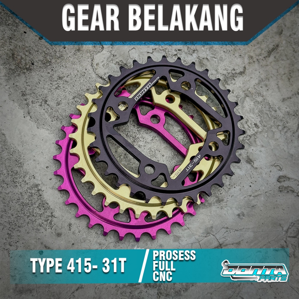 GIR BELAKANG YAMAHA UKURAN 415-31T