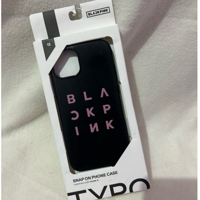 HARD CASE IPHONE 13 TYPO BLACKPINK EDITION