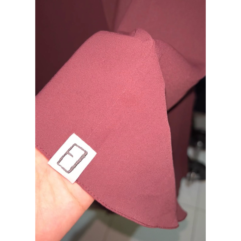 FK Huda Elmadina dark maroon