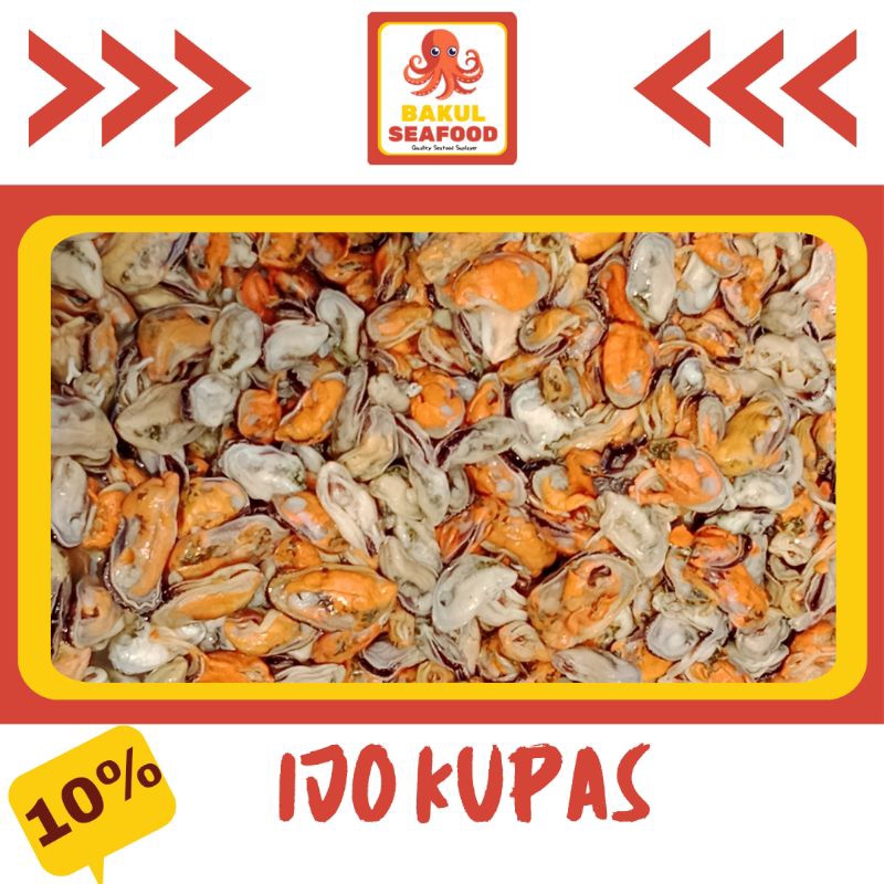 

KERANG IJO KUPAS 500GR-1000GR