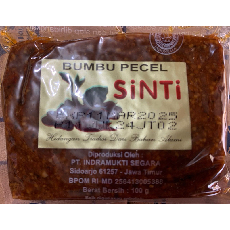 

Bumbu Pecel Sinti 100gr