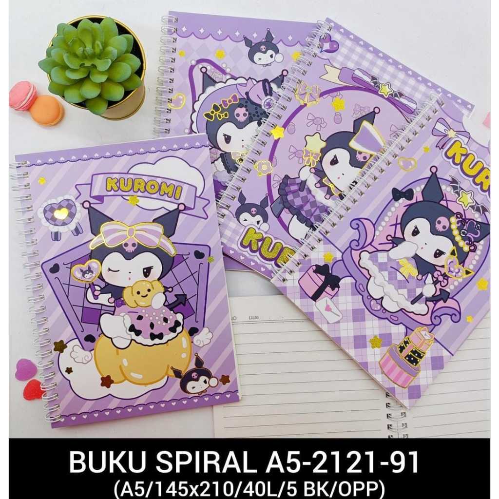 

NOTEBOOK DIARY MEMO BUKU SPIRAL A5