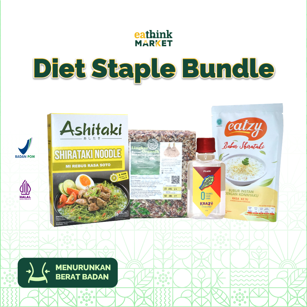 

Bundle Sembako Sehat Diet Staple - Eathink Market 1,4 kg