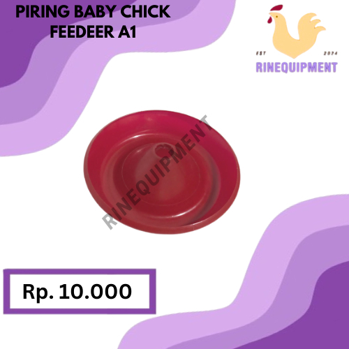 PIRING BABY CHICK A1 PIRING MAKAN PAKAN NAMPAN ANAK AYAM MURAH