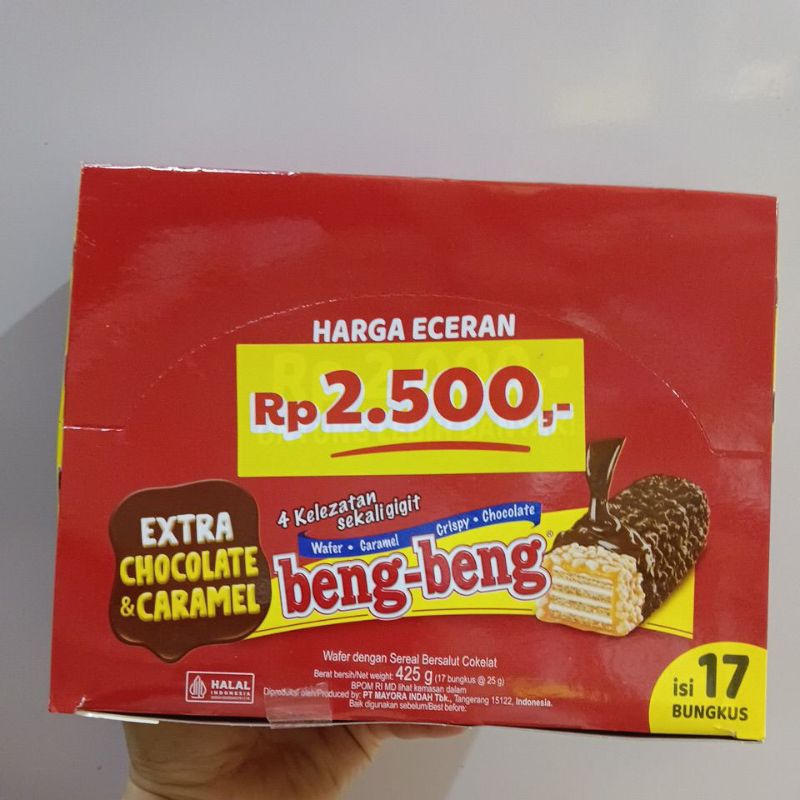 

Beng-Beng Chocolate Caramel Crispy Wafer