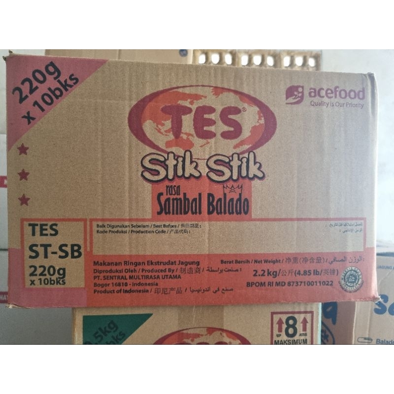 

Stik Balado Tes 220 gram x 10 pack