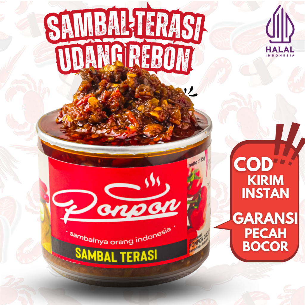 

SAMBEL TERASI UDANG REBON SAMBAL TRASI Bawang Matah Bajak Sambal Pilihan Makanan Instan