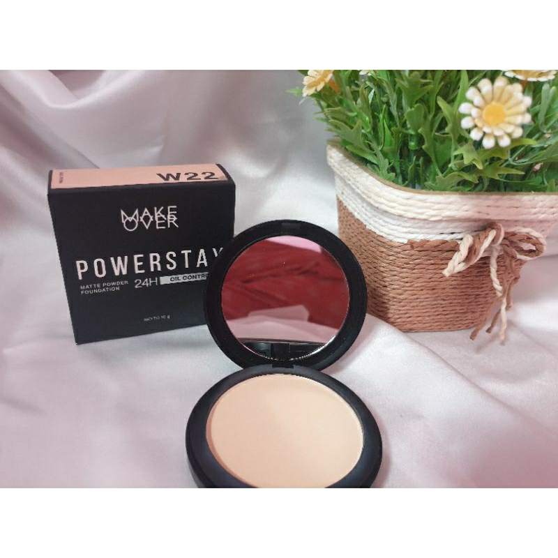make over powerstay matte powder foundation 24H W 22