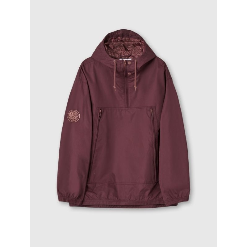 Pretty Green Overhead Jacket Burgundy Original