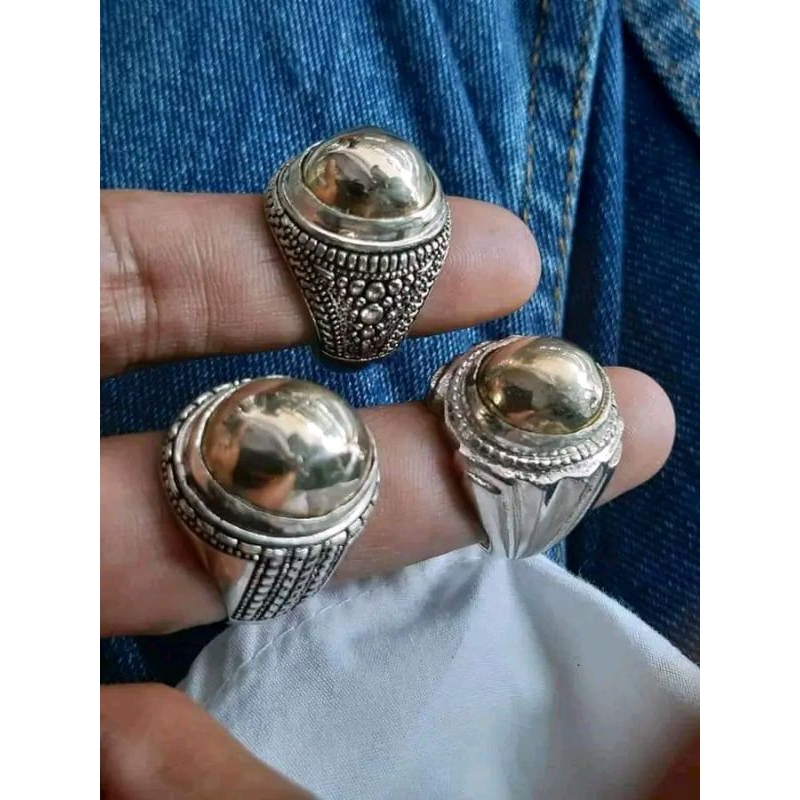 Cincin wesi kuning antik menarik bisa cod