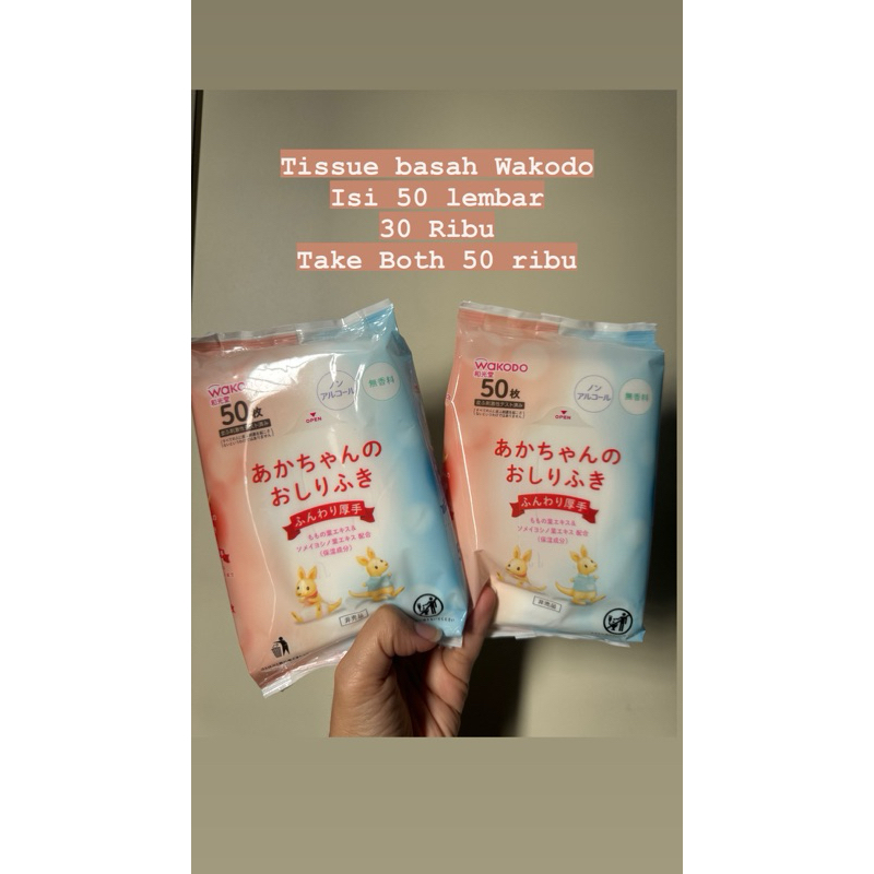 Tissue Basah Wakodo original