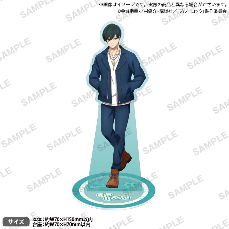 Standee & Mini Figure Itoshi Rin Showtime Series Set