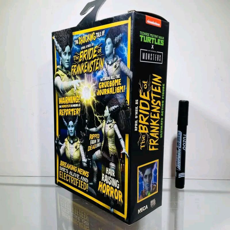 mainan action figure the bride of frankenstein Ultimate frankenstein monster Neca x tmnt universal m