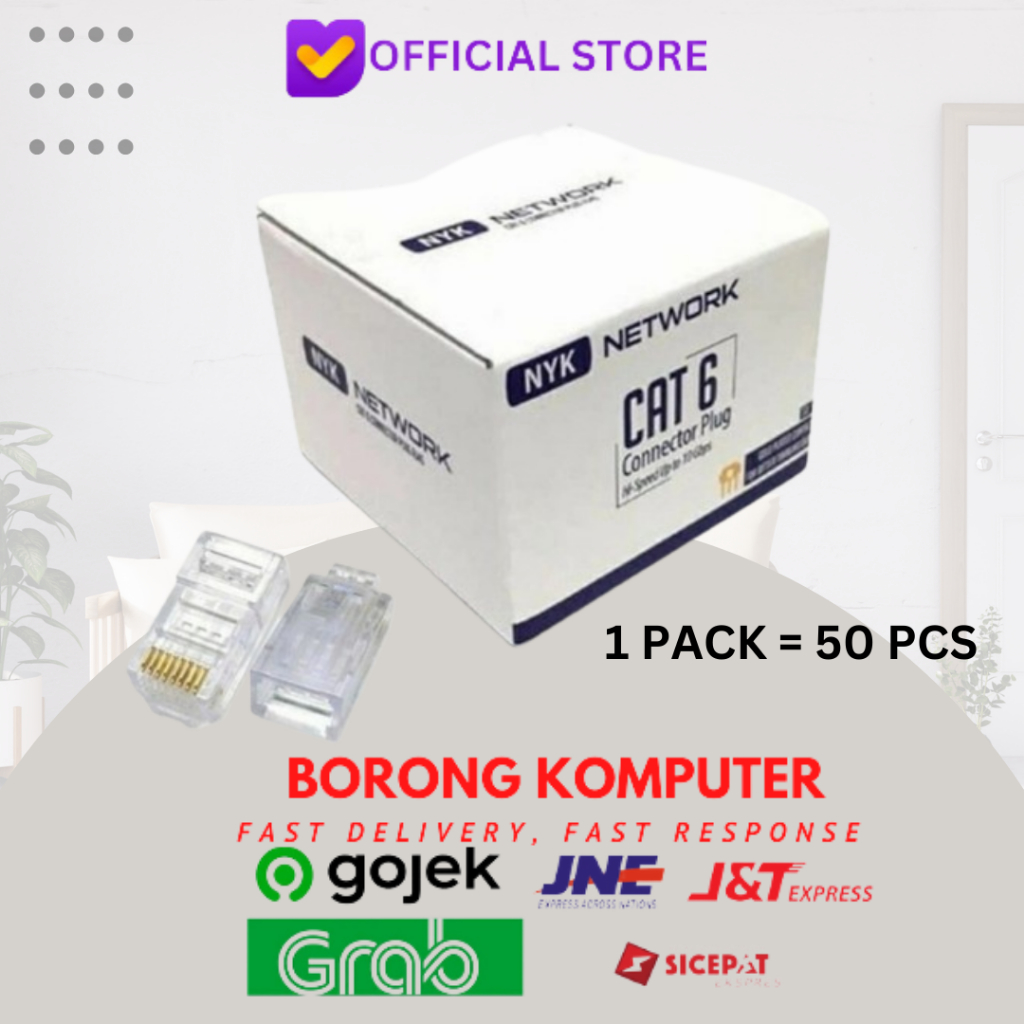 RJ45 CAT6 RJ 45 CAT 6 (ISI 50)